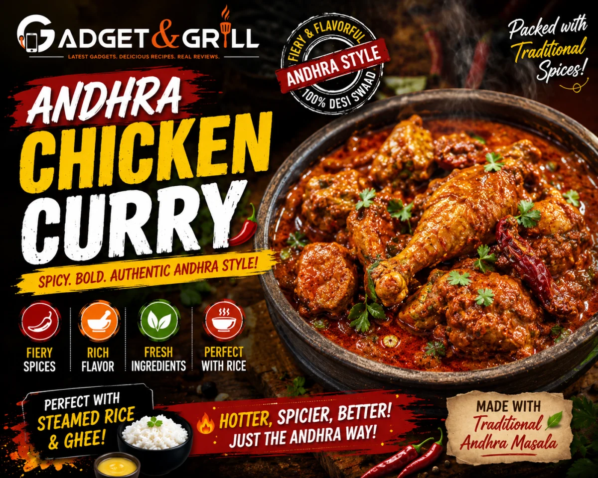 Andhra Chicken Curry Recipe 