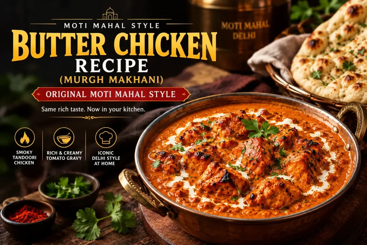 Butter Chicken Recipe (Murgh Makhani)