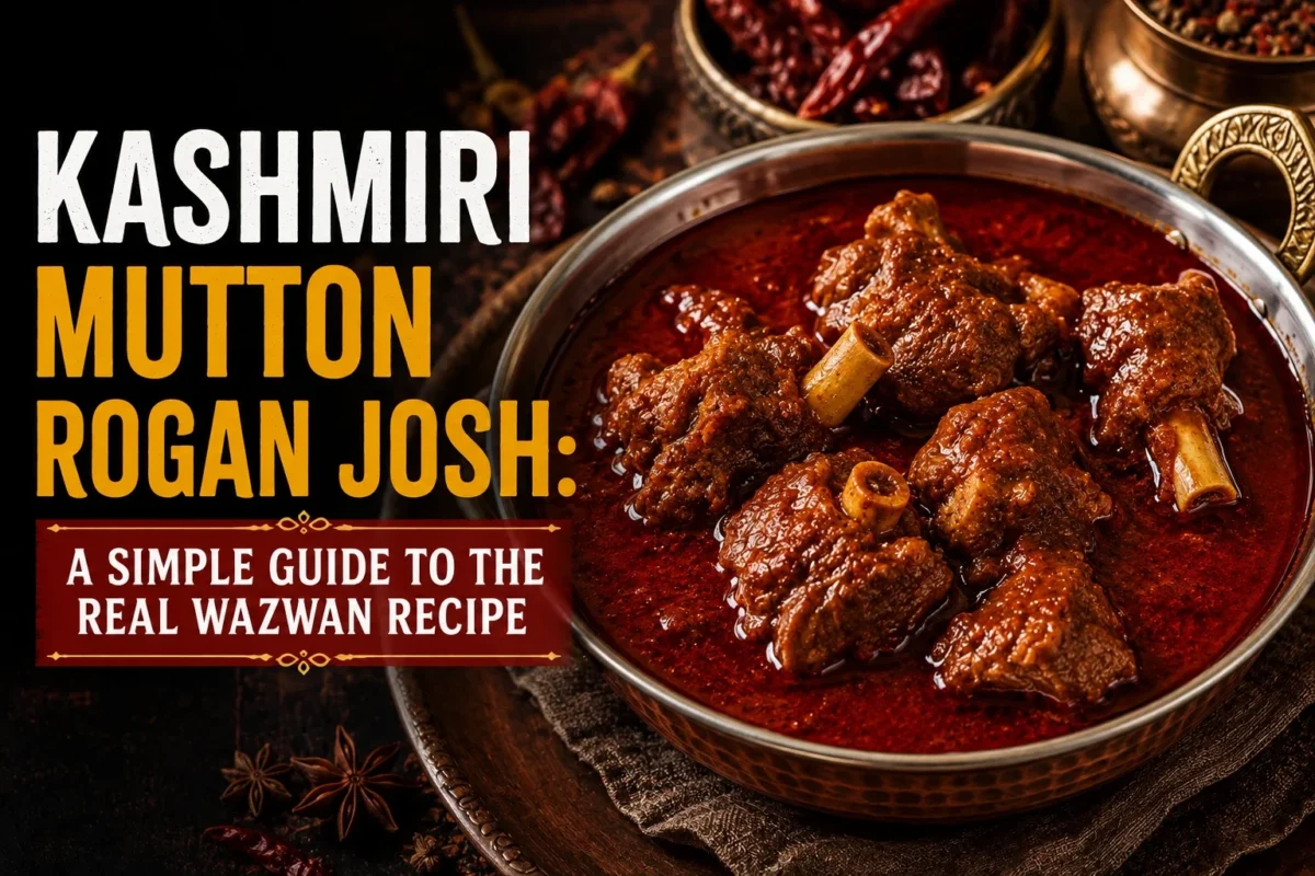 Kashmiri Mutton Rogan Josh Recipe: Authentic Wazwan Style
